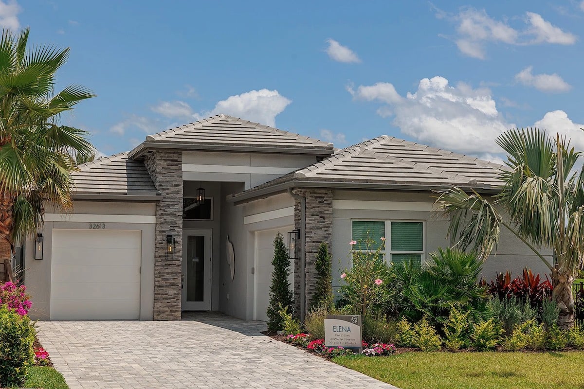 The Elena Model at Valencia Ridge Near Tampa